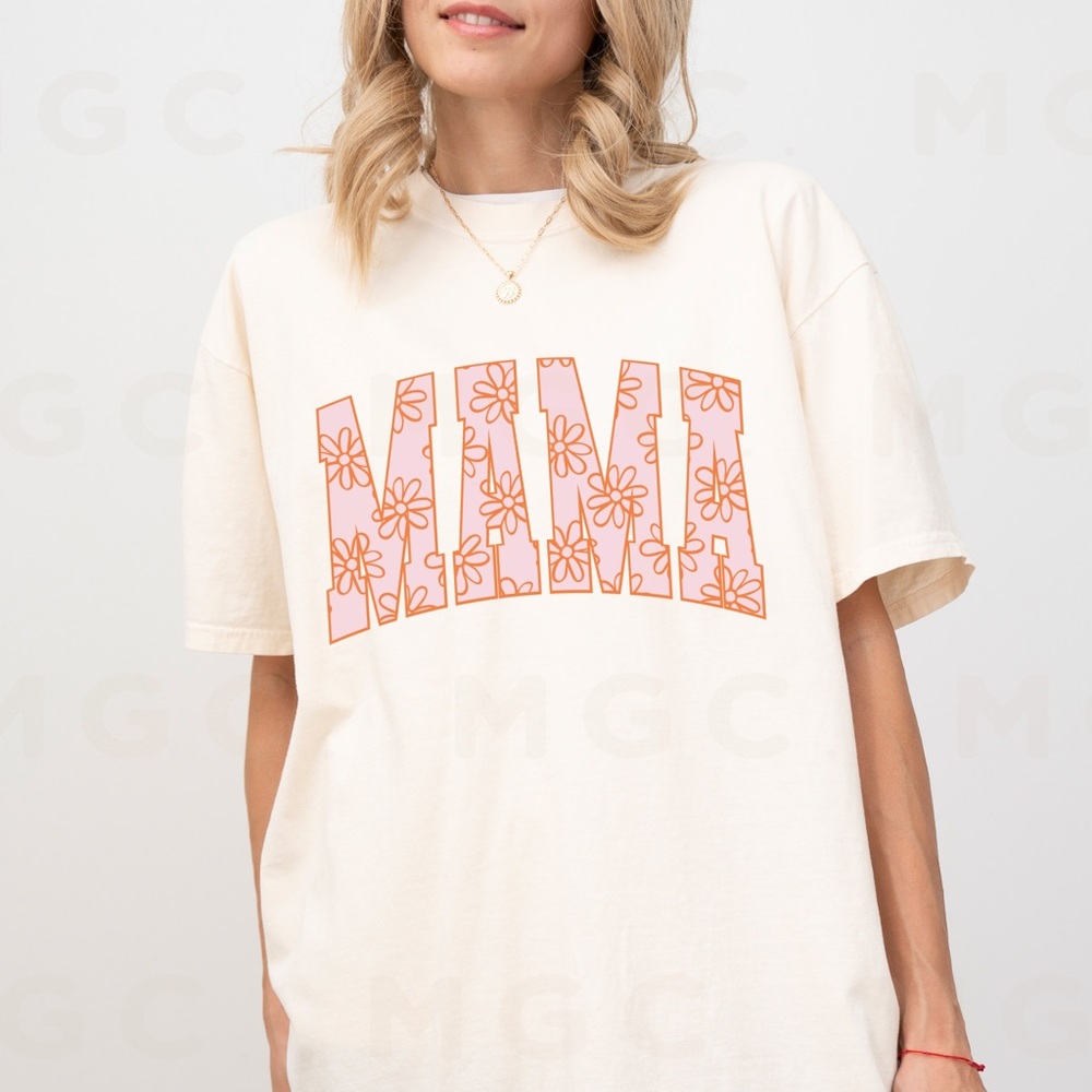 🚨CLOSEOUT🚨 Comfort Colors Floral Mama Shirt